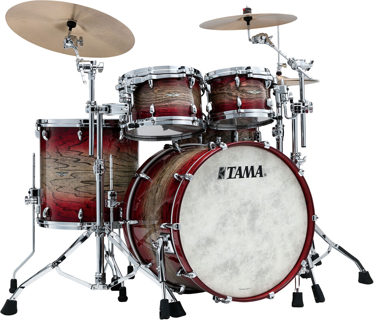 TAMA Star Walnut Stage 22 Garnet Japanese Sen Burst