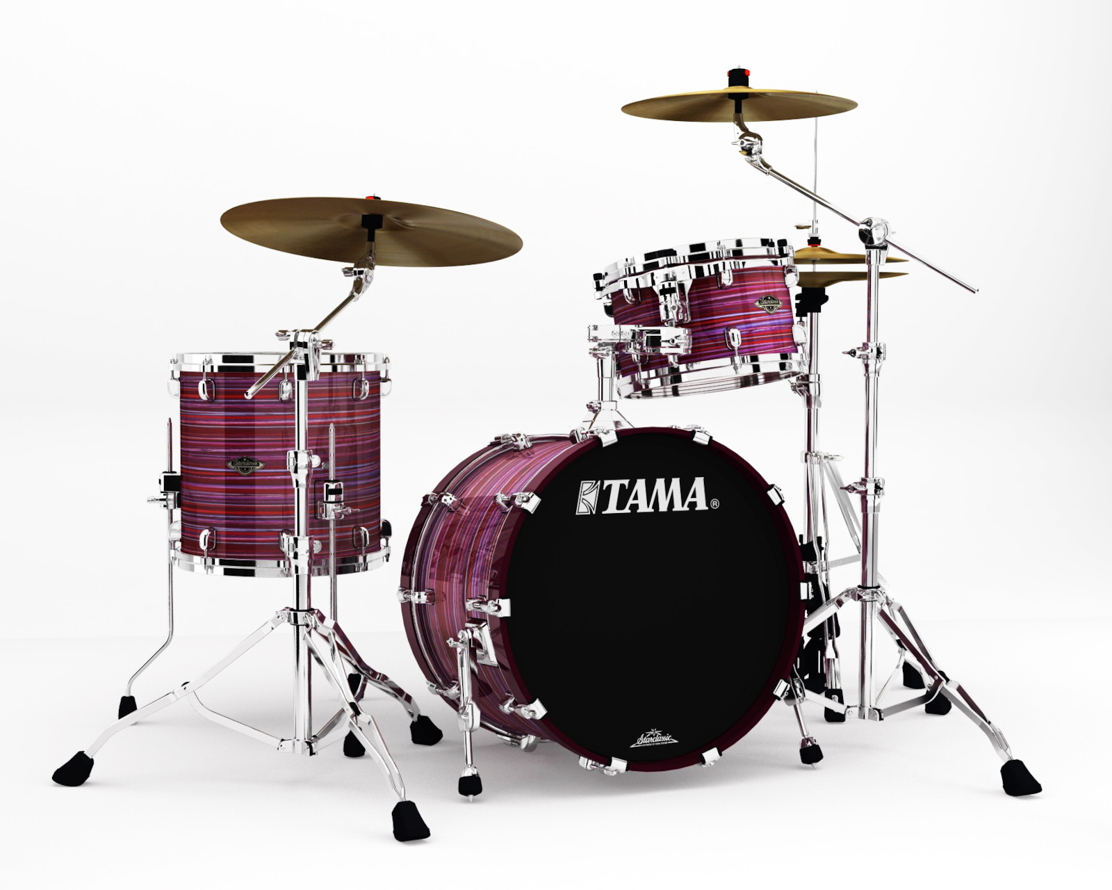 TAMA STARCLASSIC WALNUT/BIRCH FUSION 20 WBS30RS-LPO 