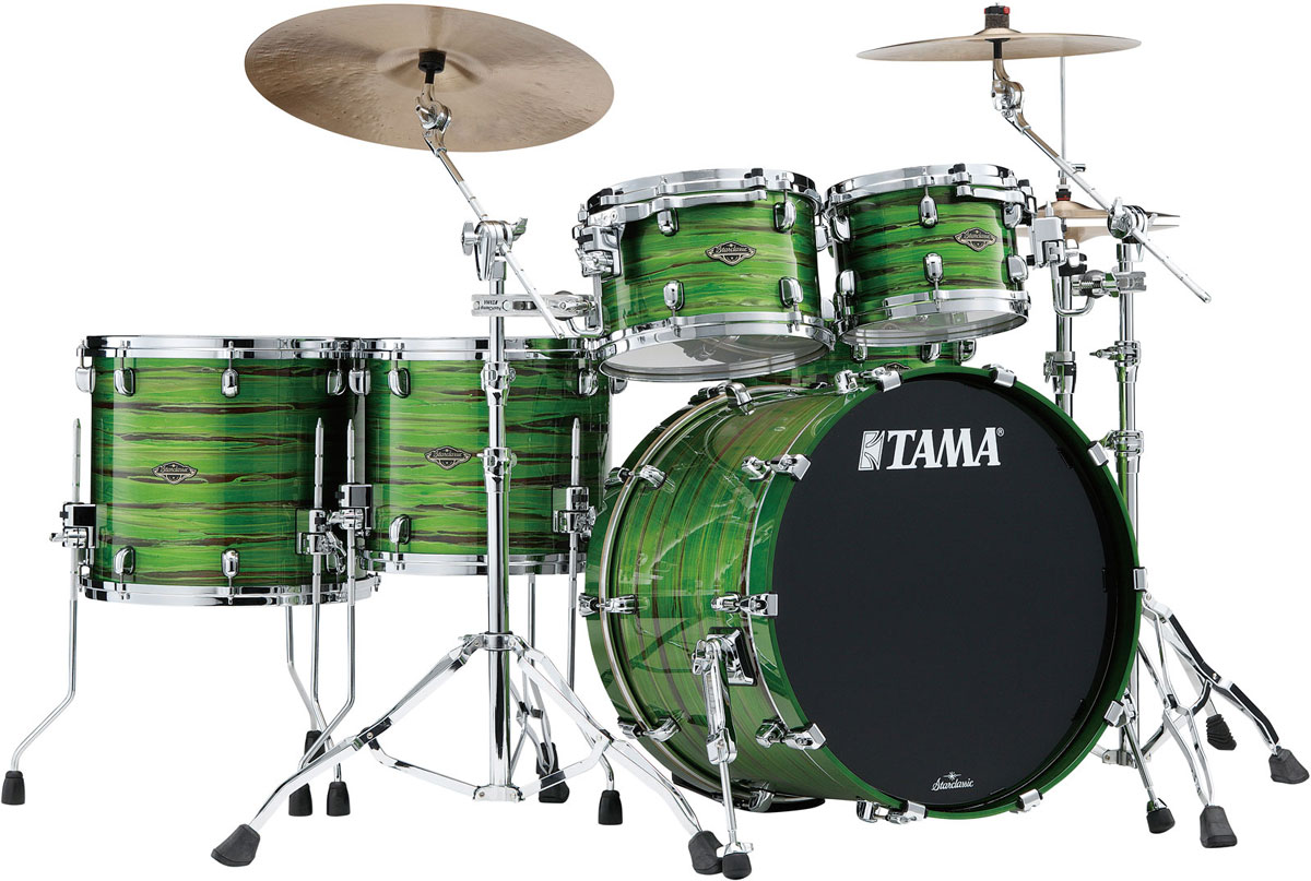 TAMA STARCLASSIC WALNUT/BIRCH 5-PIECE SHELL PACK WITH 22