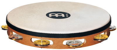 MEINL HEADED WOOD - TAH1M-SNT- 10 NATURAL SKIN (SINGLE ROW)