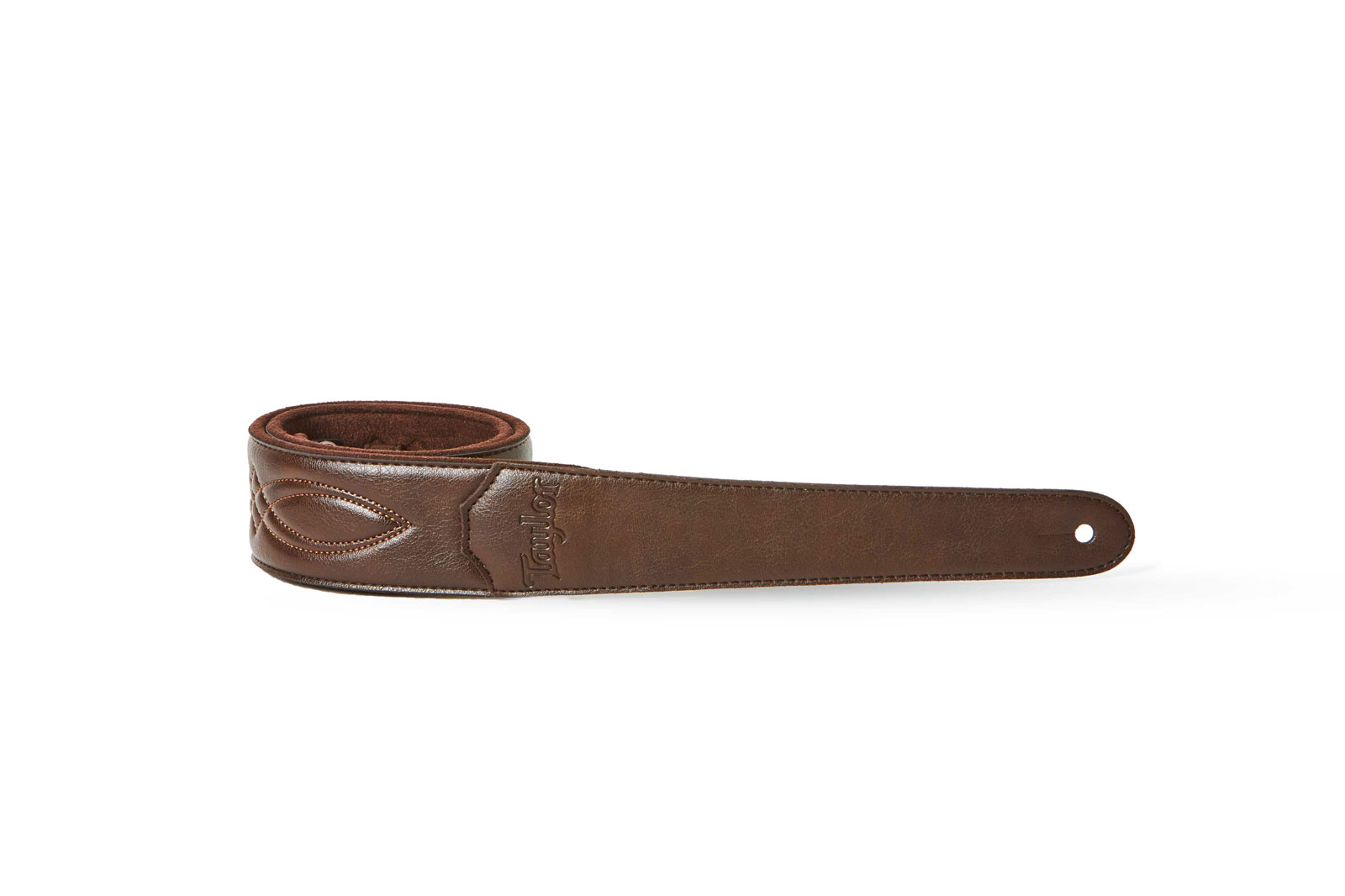TAYLOR GUITARS 4200-20 Strap Vegan Leather Chocolate Brown 2