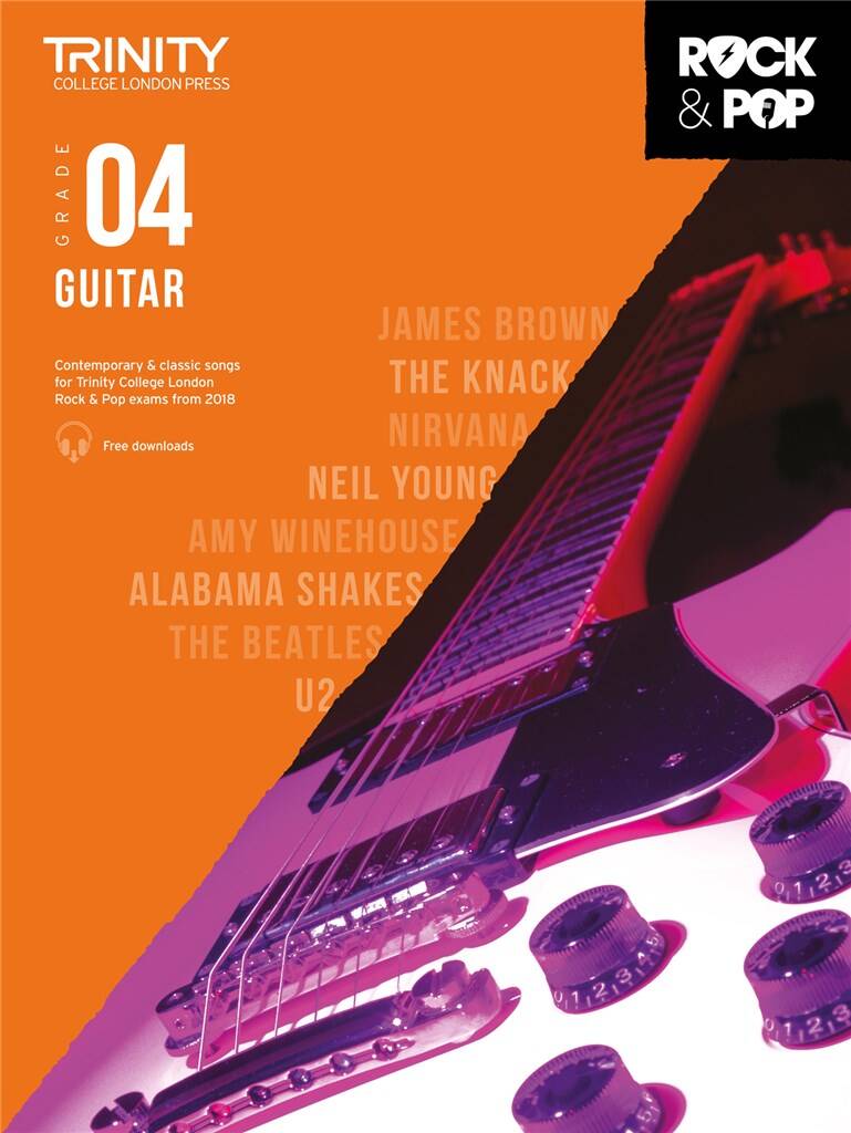 TRINITY GUILDHALL Trinity Rock & Pop Guitar Grade 4