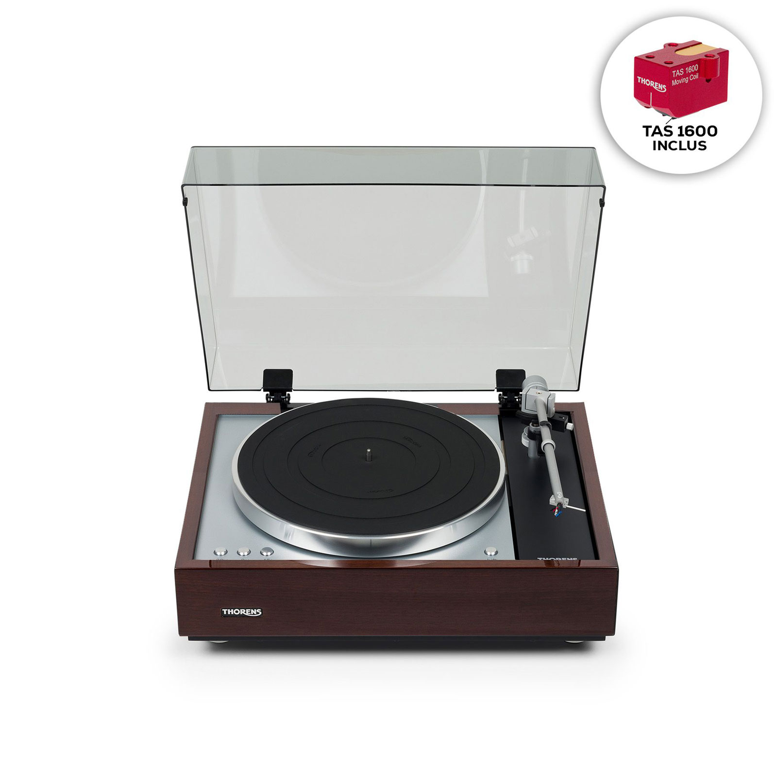 THORENS TD 1601 Noyer Inclus Tas 1600