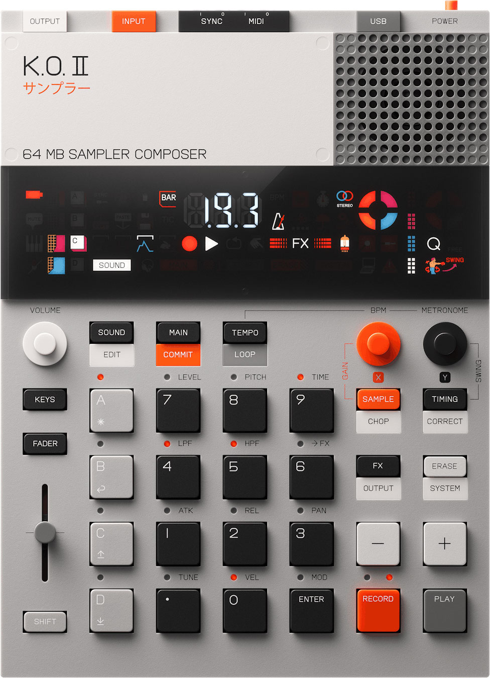 TEENAGE ENGINEERING EP-133 Ko Ii - Reconditionné