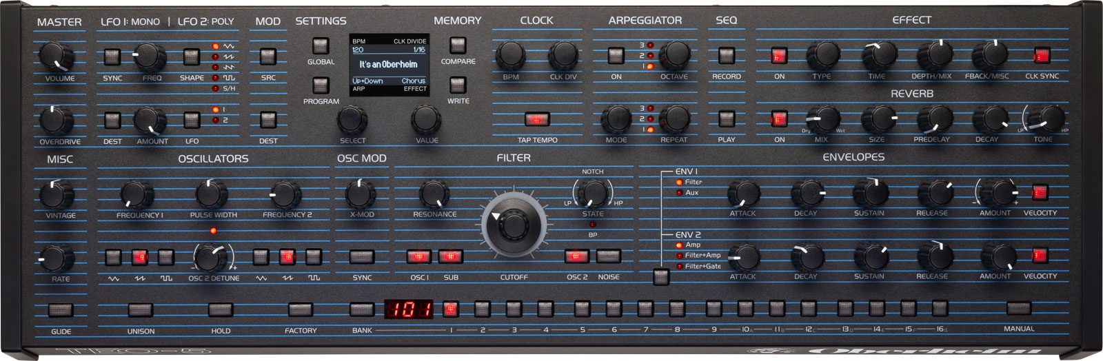 Oberheim TEO-5 Desktop Module