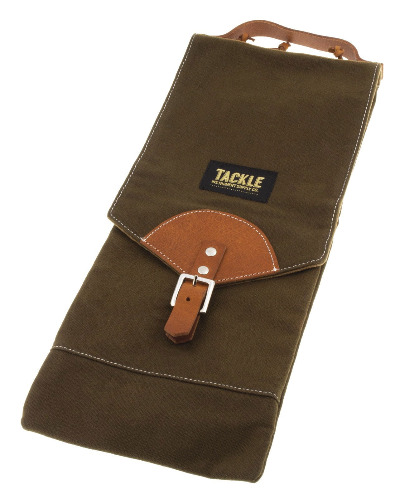 TACKLE INSTRUMENTS SAC BAGUETTES WAXED CANVAS - VERT
