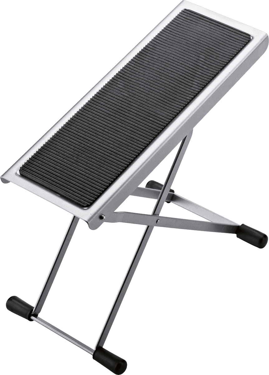 K&M Guitar Footrest Nickel - 14670N