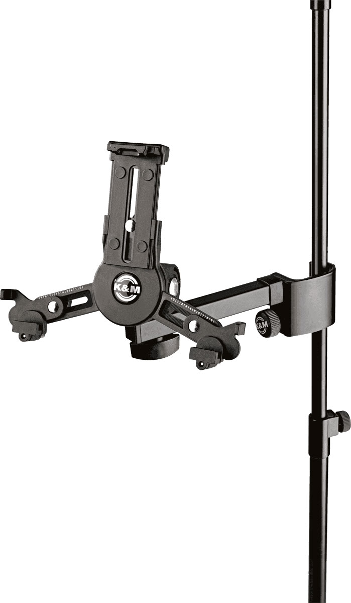 K&M MULTIMEDIA STANDS EQUIPMENT TABLETTE CLAMPING ATTACHMENT