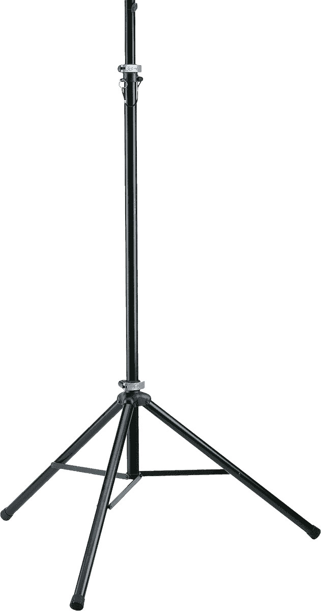K&M 24625-000-35 LIGHTING STAND BLACK ANODIZED - B Stock