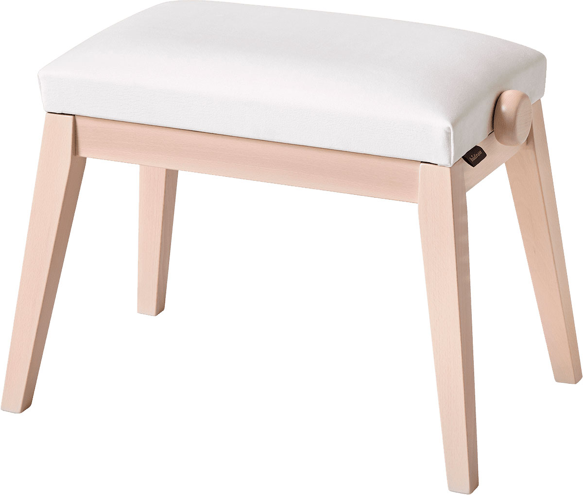 K&M PIANO BENCH ASH - WHITE SEAT K&M 13946