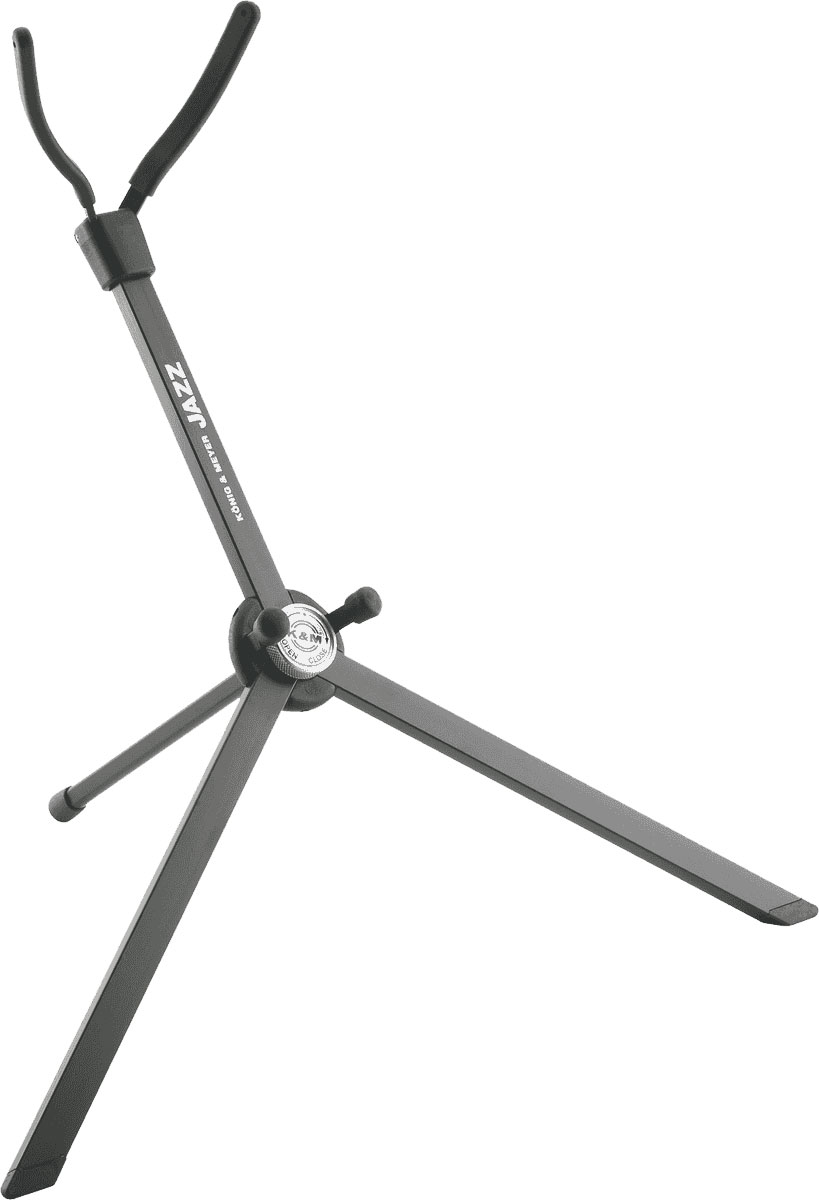 K&M 14335-000-55 BLACK SAXOPHONE STAND JAZZ - B Stock