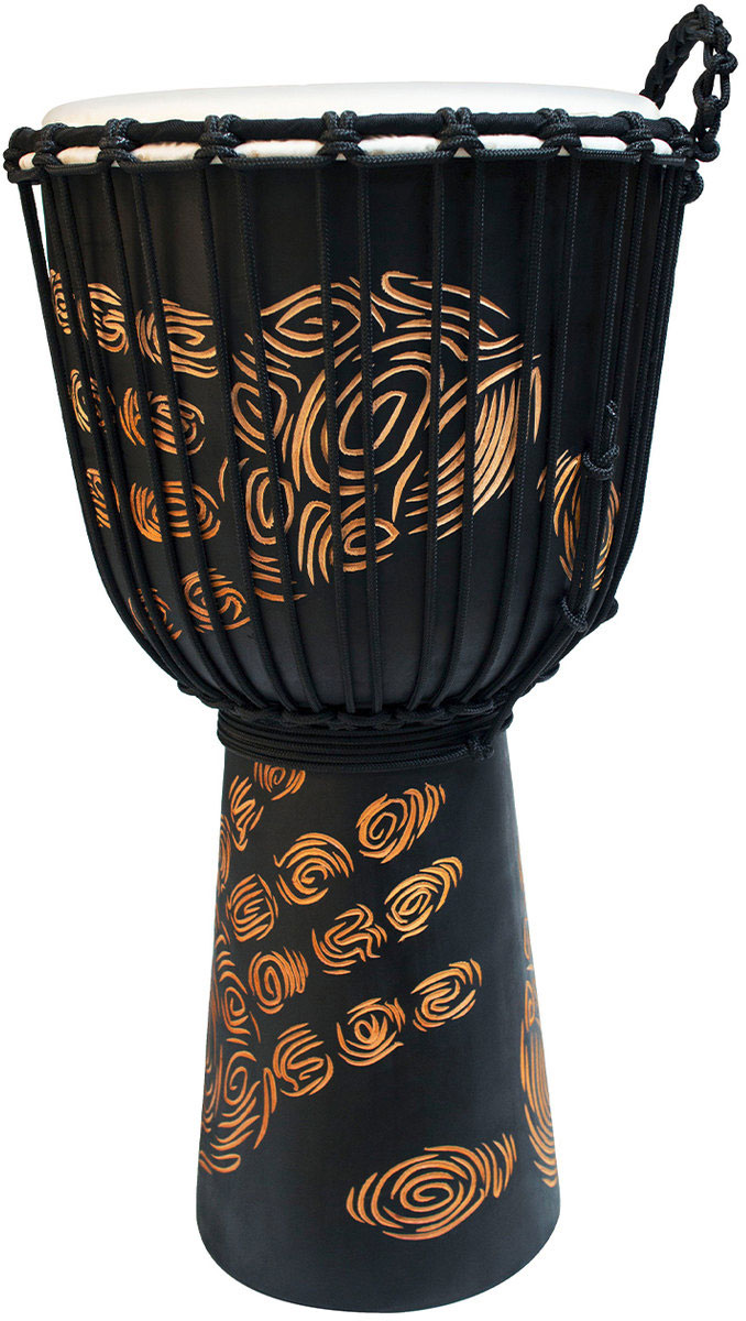 TOCA Djembe Street Series Gravé À La Main 10? Tssdj-Mhp