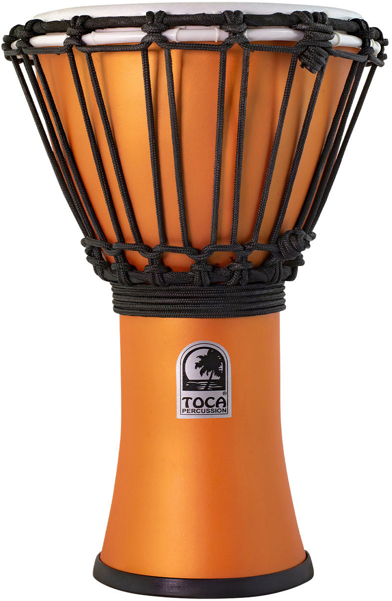 TOCA Djembe Freestyle Colorsound Matte Tfcdj-7Mtoc Orange Crush