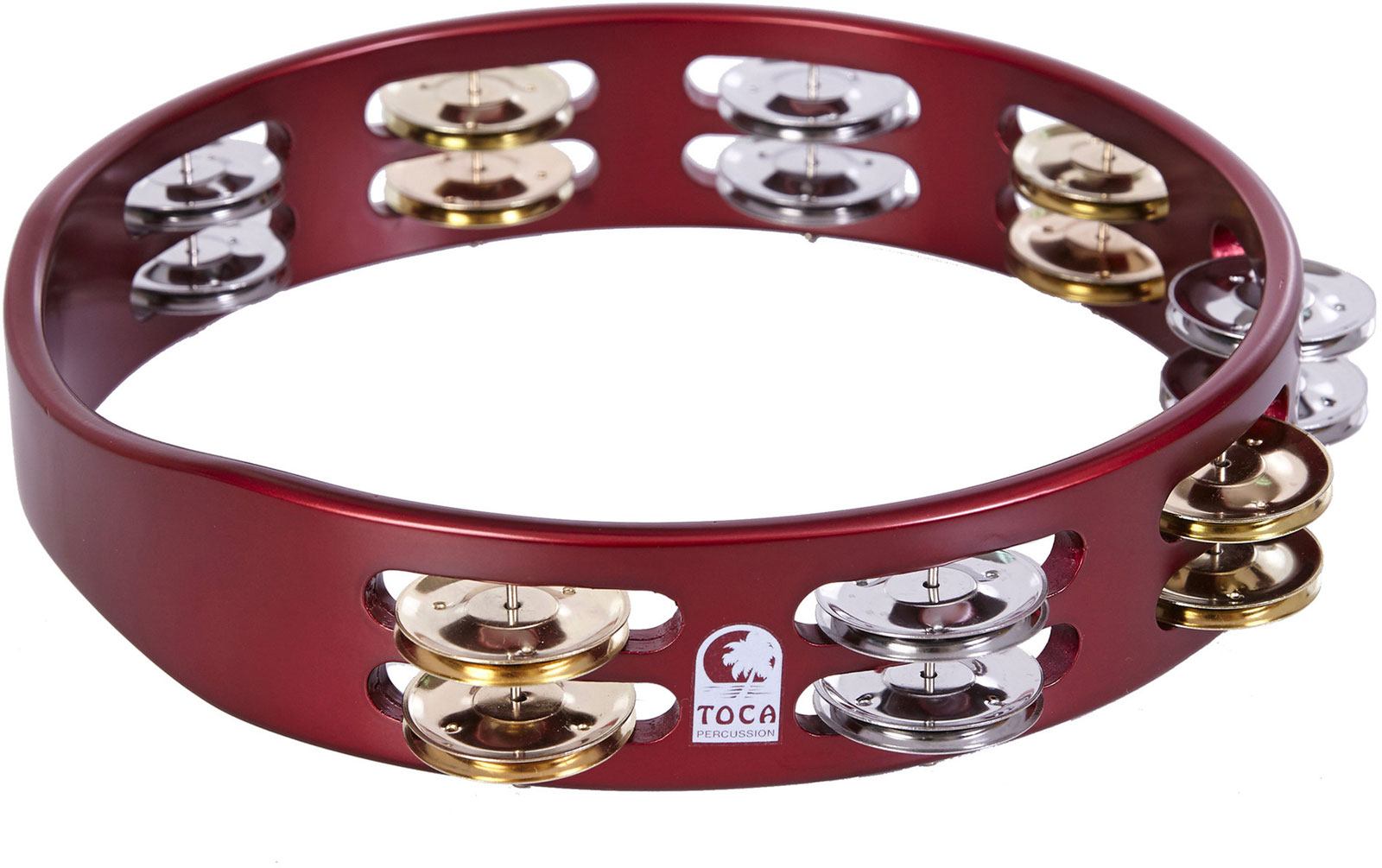 TOCA Tambourin Colorsound Rouge Mat Tct10-Rr