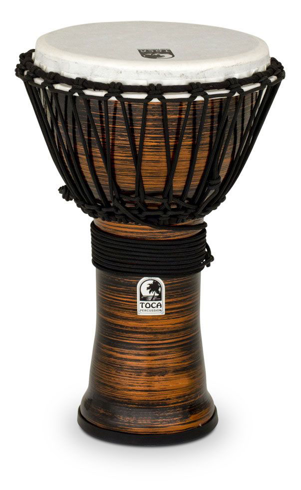TOCA DJEMBE FREESTYLE II 9'' SPUN COPPER SYNTHETIC HEAD TF2DJ-9SC