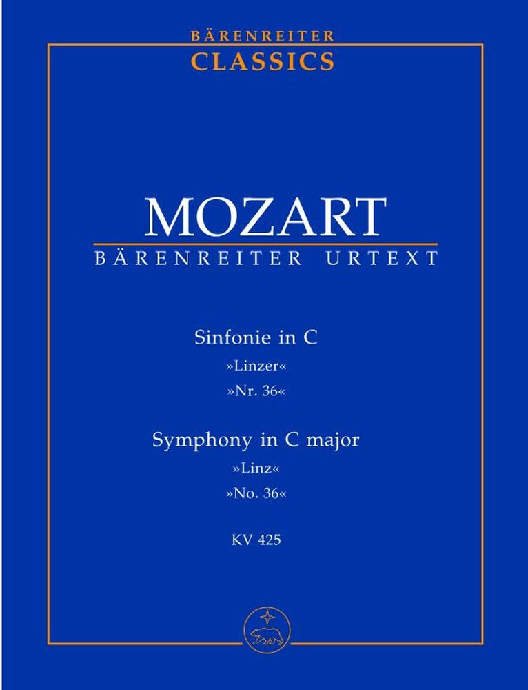 BARENREITER Mozart W.a. - Sinfonie In C 'NR.36' KV 425 - Conducteur Poche