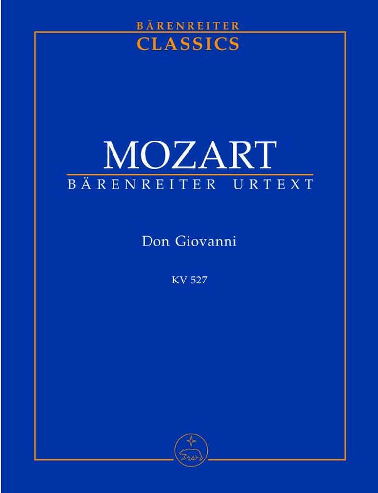 BARENREITER Mozart W.a. - Don Giovanni KV 527 - Conducteur Poche