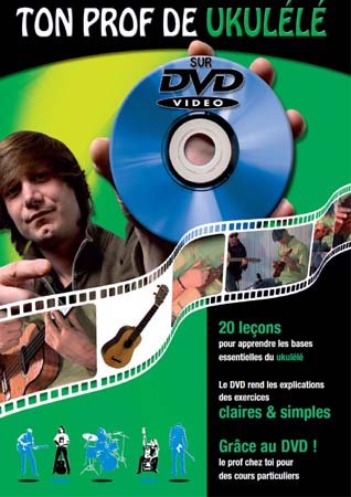 COUP DE POUCE ROUX J. - TON PROF UKULELE + DVD