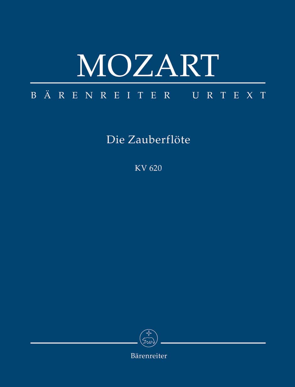 BARENREITER MOZART W.A. - LA FLUTE ENCHANTEE KV 620 - SCORE