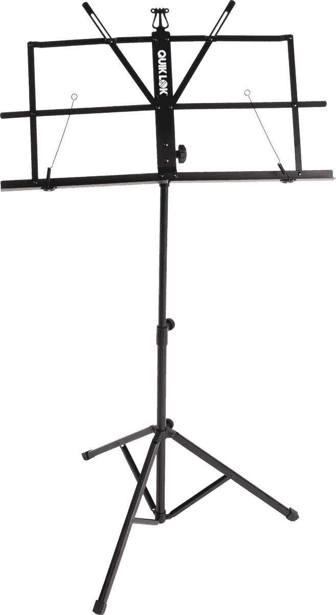 QUIKLOK MS334WB LIGHTWEIGHT STAND + NYLON COVER - BLACK