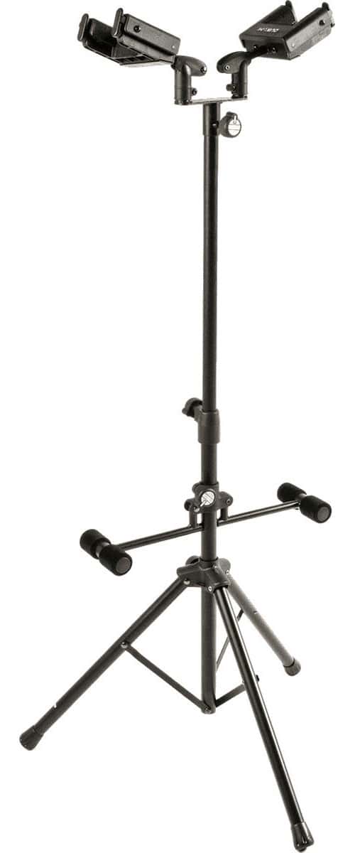 QUIKLOK GS528 STAND GUITARE UNIVERSEL PLIABLE NOIR