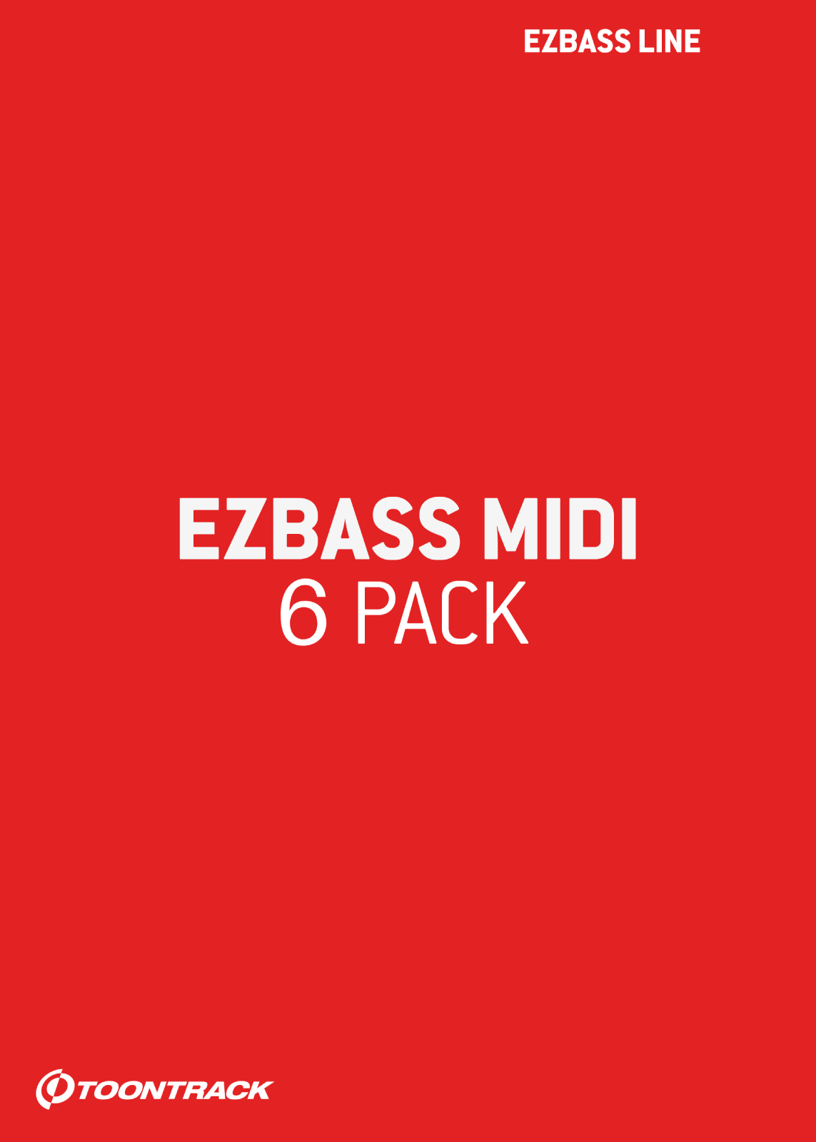 TOONTRACK EZbass MIDI 6 Pack