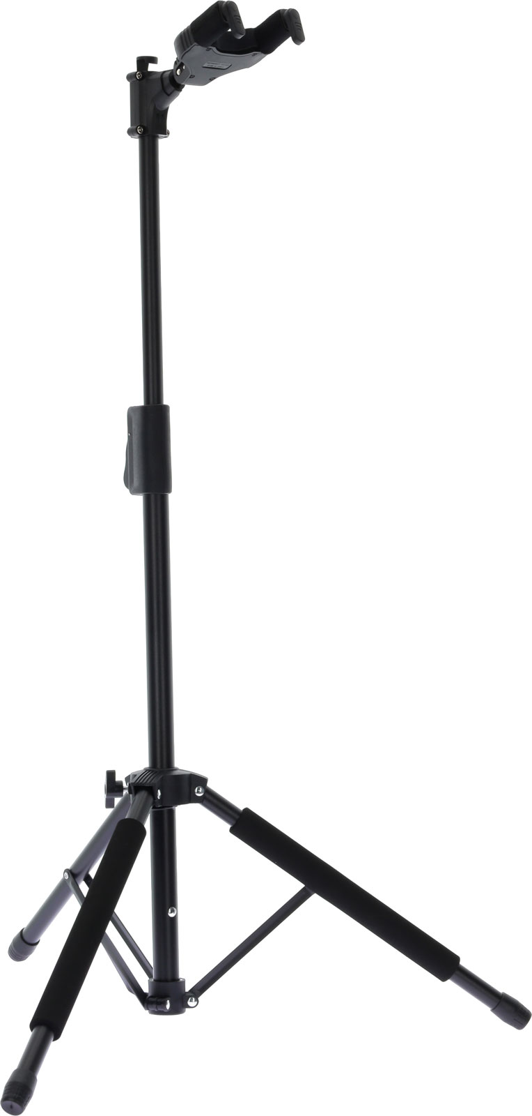 WOODBRASS GS35 Stand Guitare à Verrouillage De Tête