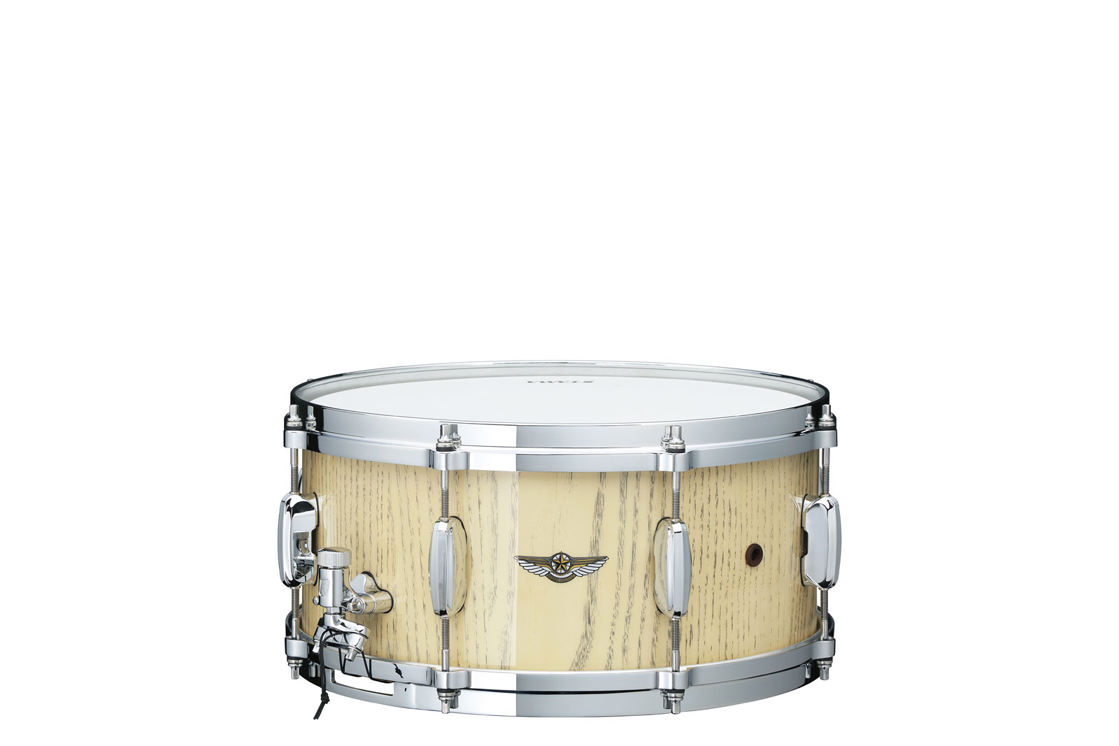 TAMA Star Walnut 14X6.5 Antique White Japanese Chestnut