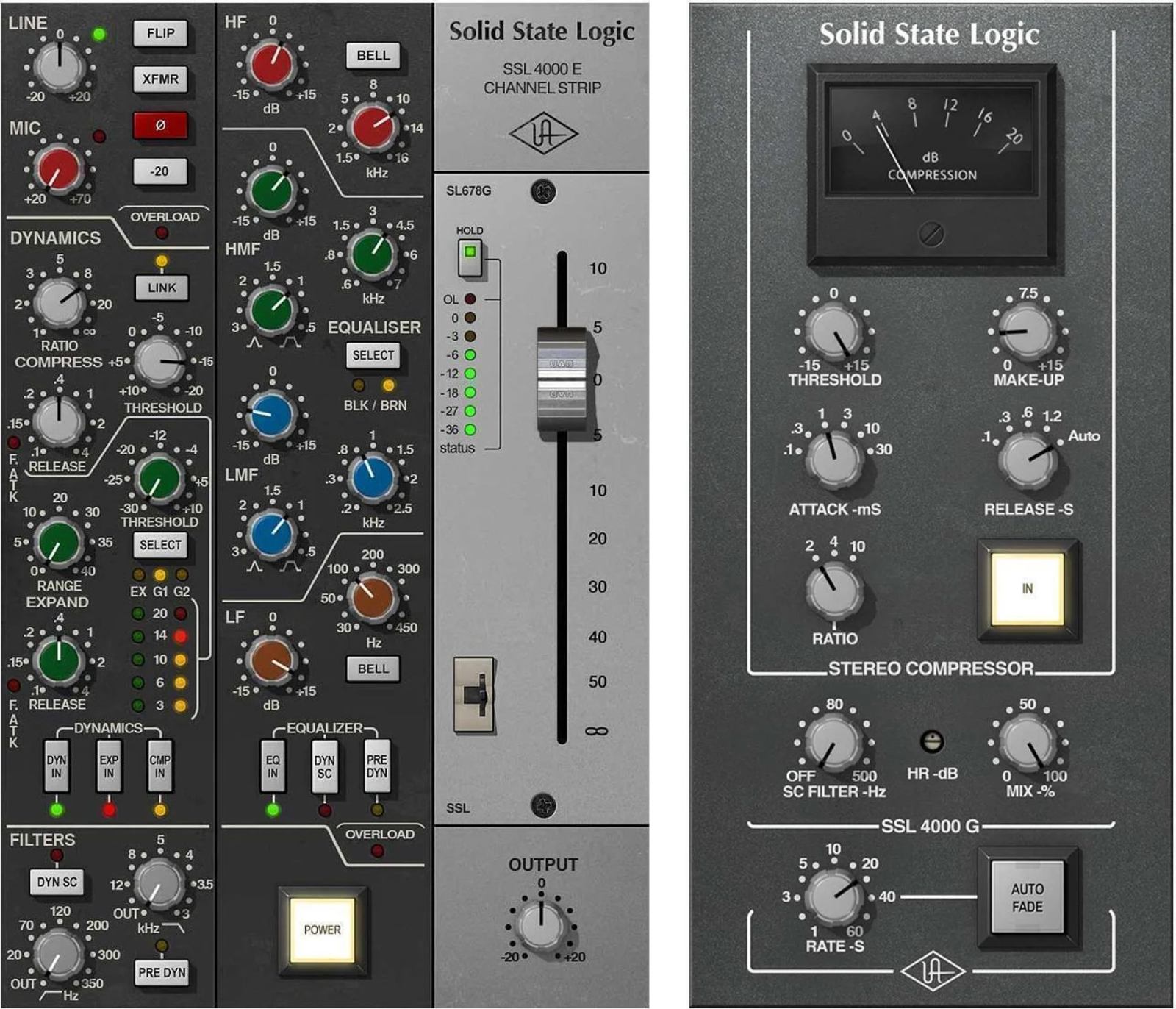 UNIVERSAL AUDIO UAD SSL 4000 Series Console Bundle