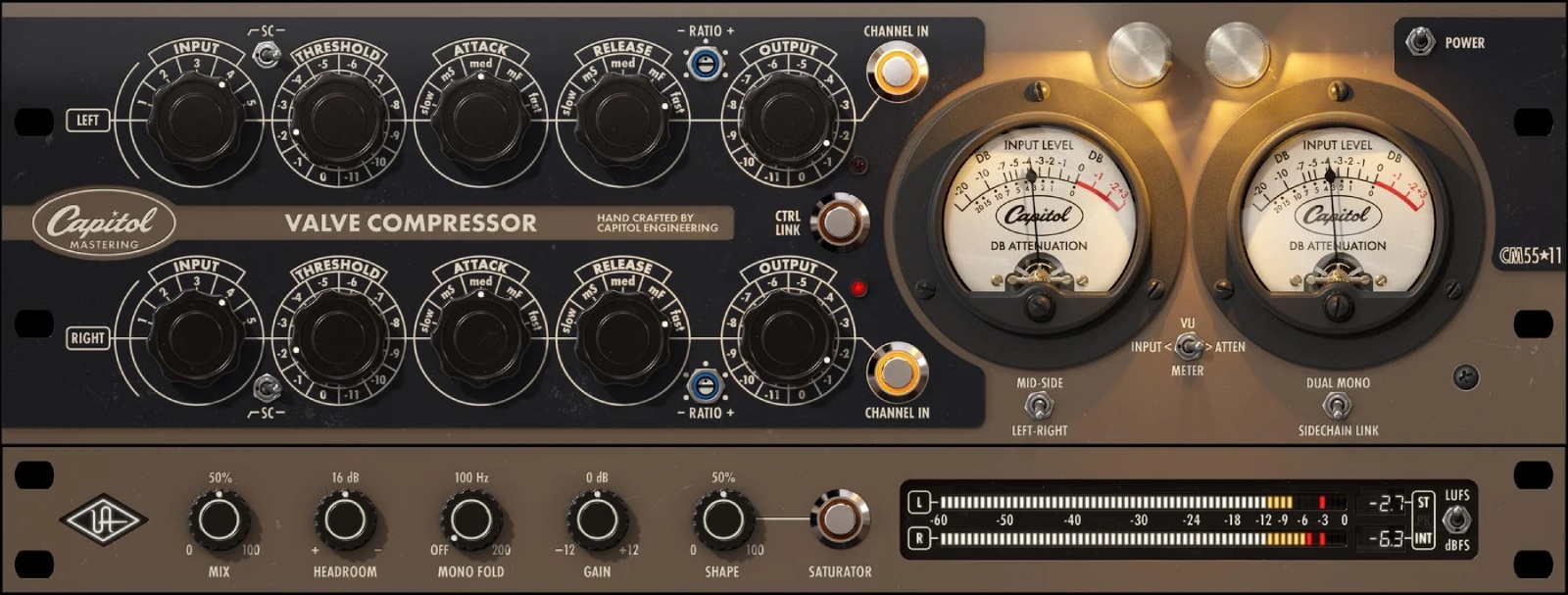UNIVERSAL AUDIO UAD Capitol Mastering Compressor