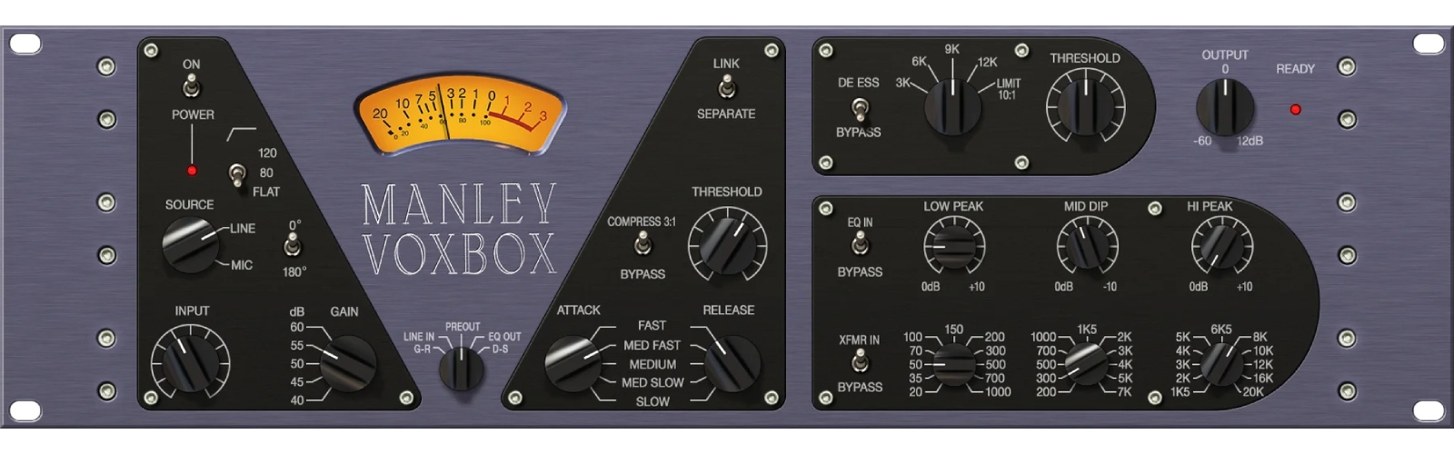 UNIVERSAL AUDIO UAD Manley Voxbox Channel Strip