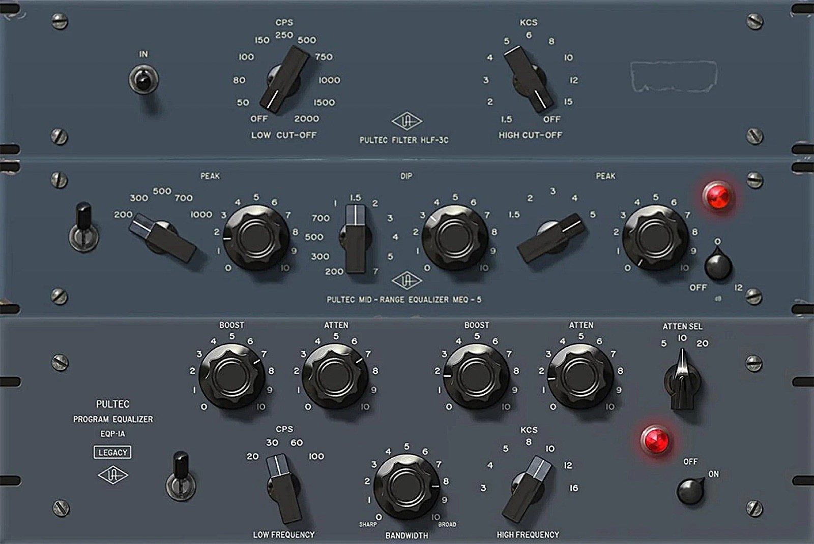 UNIVERSAL AUDIO UAD Pultec Passive EQ Collection