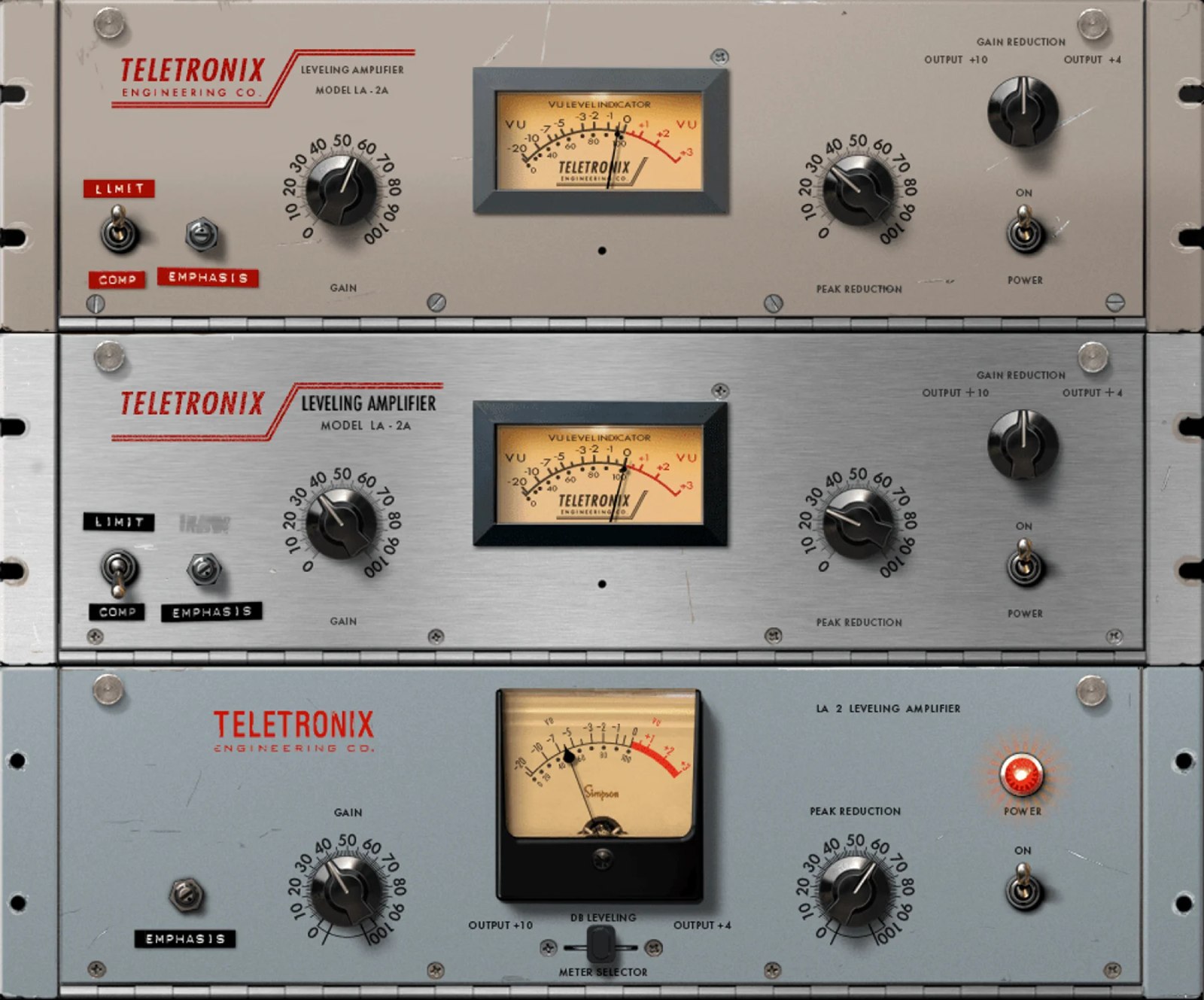 UNIVERSAL AUDIO UAD Teletronix LA-2A Leveler Collection