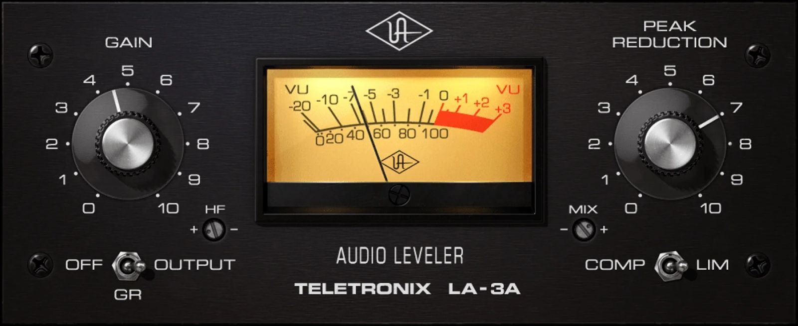 UNIVERSAL AUDIO UAD Teletronix LA-3A Classic Audio Leveler