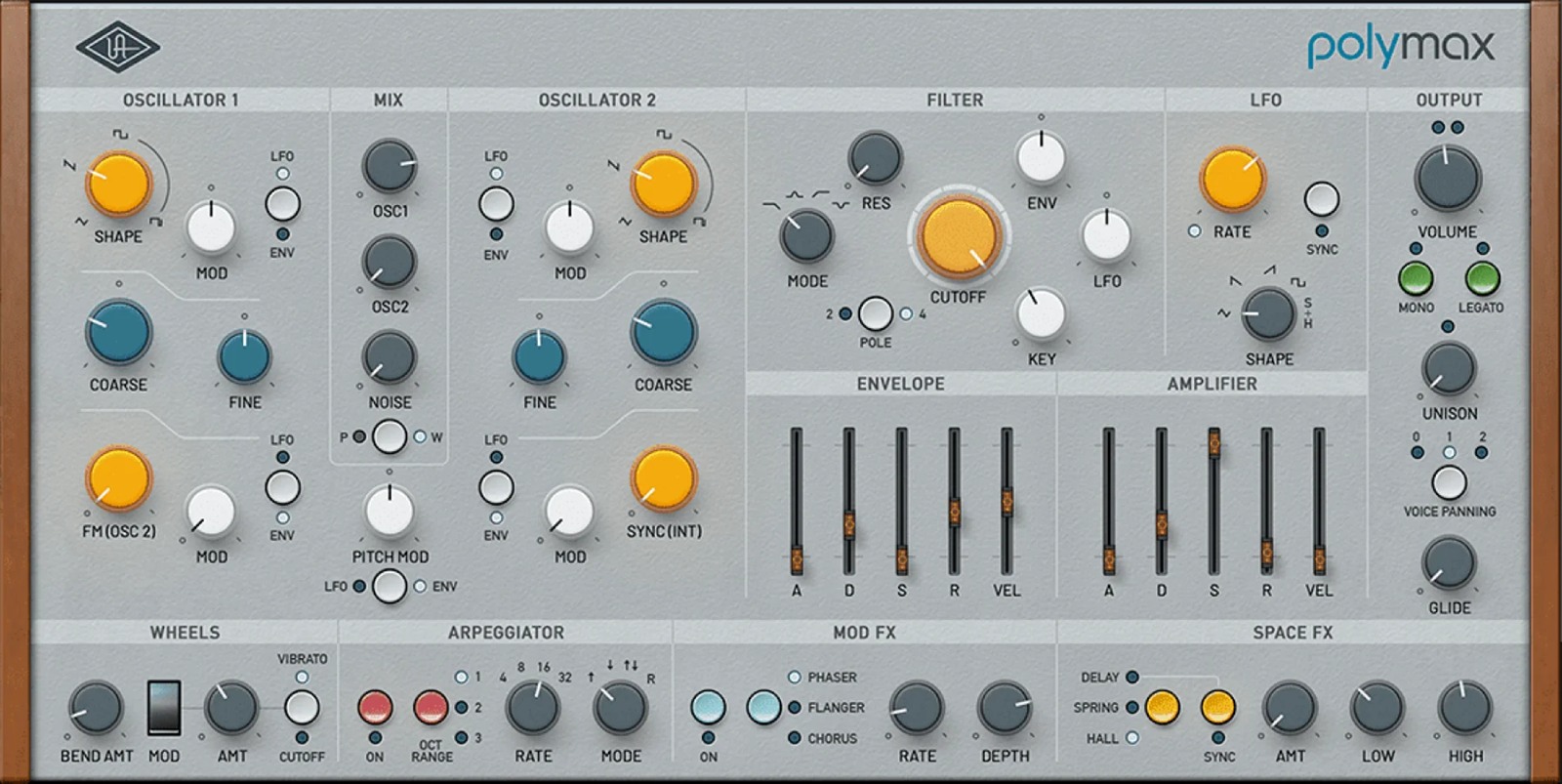 UNIVERSAL AUDIO UAD Polymax Synth