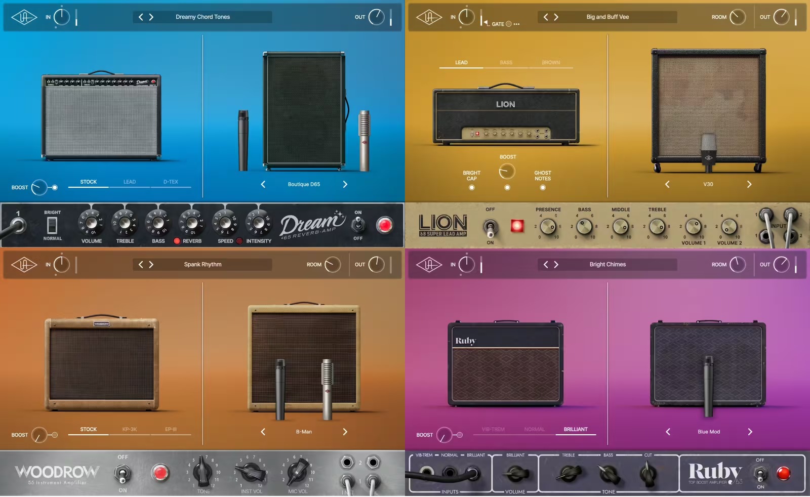 UNIVERSAL AUDIO UAD Guitar Amp Bundle