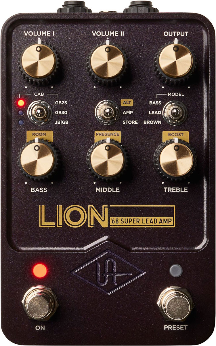 UNIVERSAL AUDIO UAFX Lion '68 Super Lead Amp