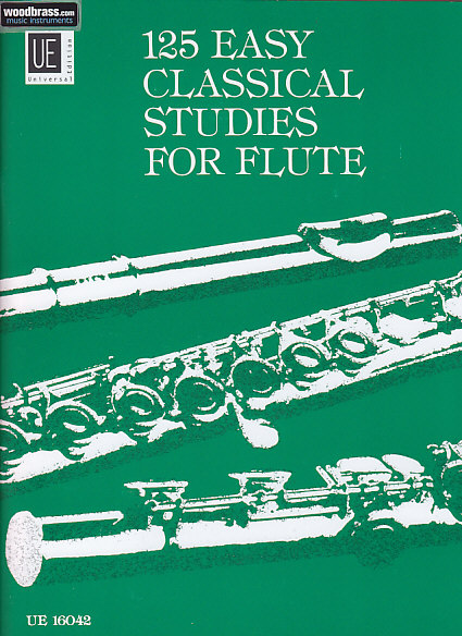 UNIVERSAL EDITION VESTER FRANS - 125 LEICHTE KLASSISCHE STUDIEN - FLUTE
