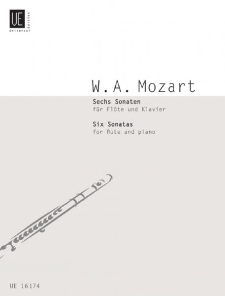 UNIVERSAL EDITION MOZART W.A. - SIX SONATAS BAND 1 - FLUTE AND PIANO