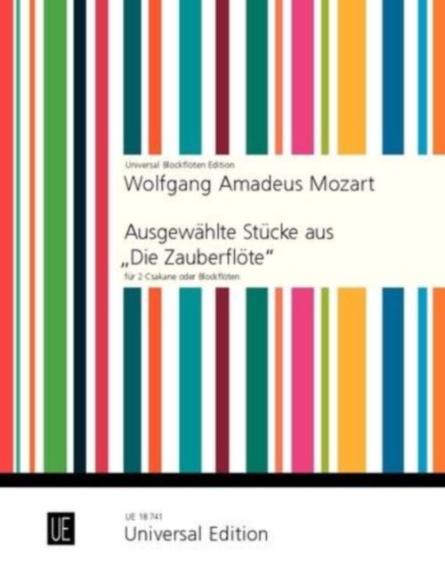 UNIVERSAL EDITION Mozart W.a. - Selected Pieces From 