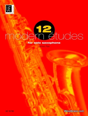 UNIVERSAL EDITION RAE J. - 12 MODERN ETUDES - SAXOPHONE 