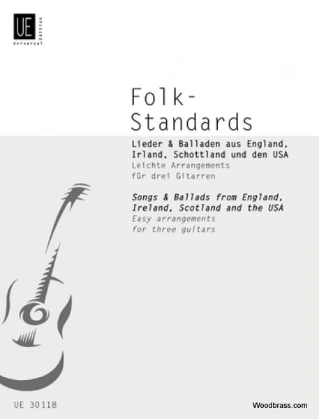 UNIVERSAL EDITION BRUCKNER KARL - FOLK-STANDARDS - 3 GUITARES