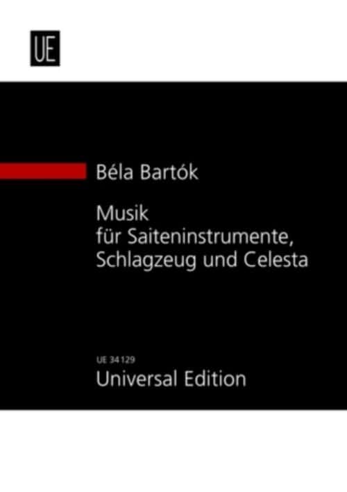 UNIVERSAL EDITION BARTOK B. - MUSIC FOR STRING INSTRUMENTS, PERCUSSION AND CELESTA - CONDUCTEUR