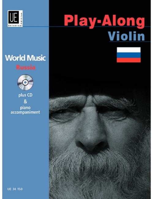 UNIVERSAL EDITION WORLD MUSIC RUSSIA PLAY ALONG VIOLIN