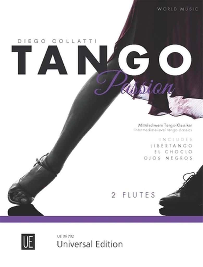 UNIVERSAL EDITION COLLATTI DIEGO - TANGO PASSION - 2 FLUTES