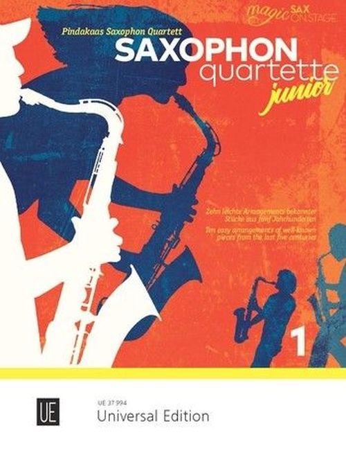 UNIVERSAL EDITION SAXOPHONE QUARTETTE JUNIOR VOL.1 (AATB/AATT)