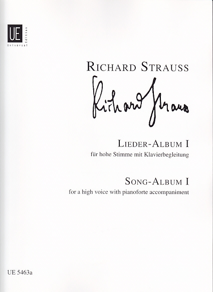 UNIVERSAL EDITION STRAUSS RICHARD - LIEDER VOL 1 - VOIX HAUTES