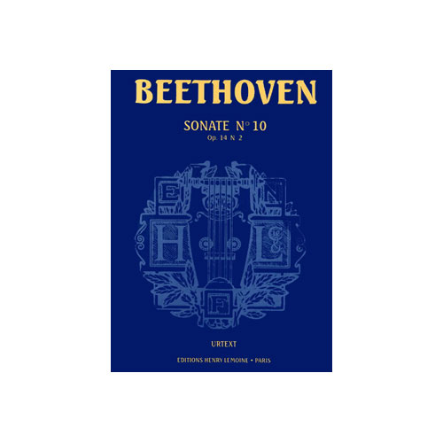 LEMOINE BEETHOVEN LUDWIG VAN - SONATE N°10 - PIANO