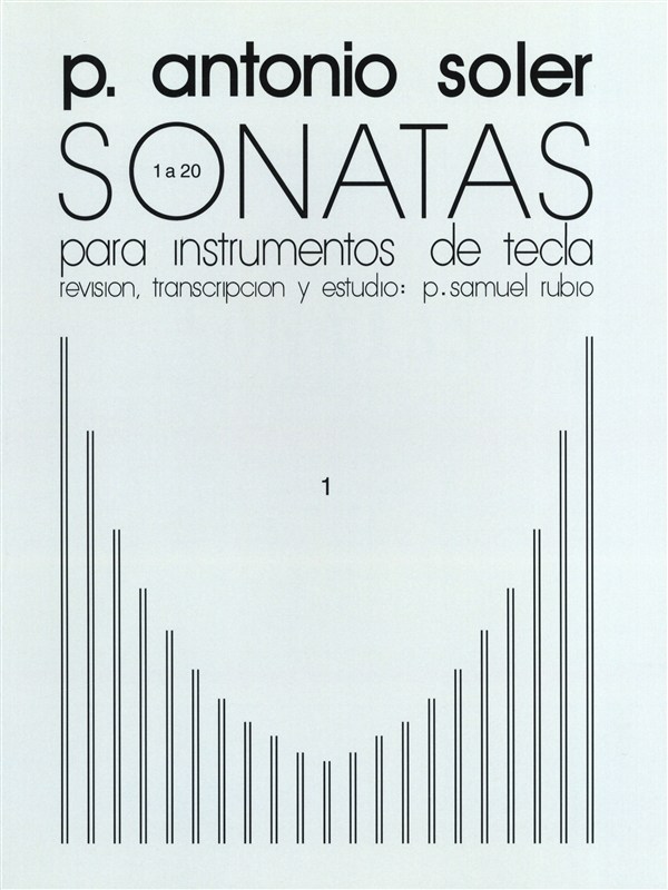 UME (UNION MUSICAL EDICIONES) ANTONIO SOLER SONATAS VOLUME ONE - PIANO SOLO