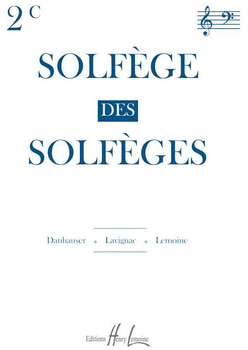 LEMOINE LAVIGNAC ALBERT - SOLFEGE DES SOLFEGES VOL.2C AVEC ACCOMPAGNEMENT